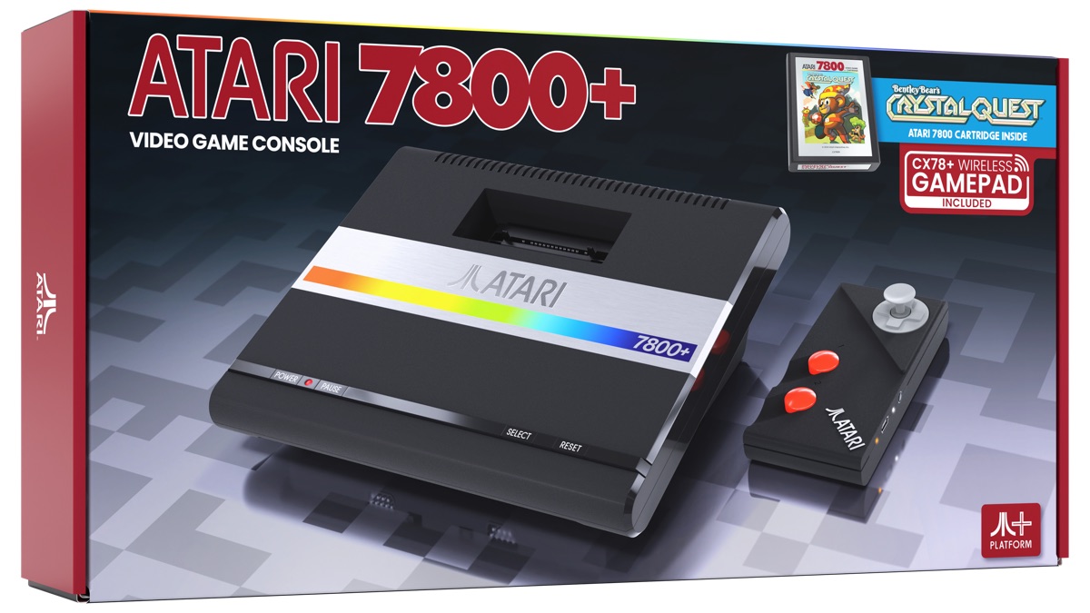Atari 7800+ console heading to stores in November