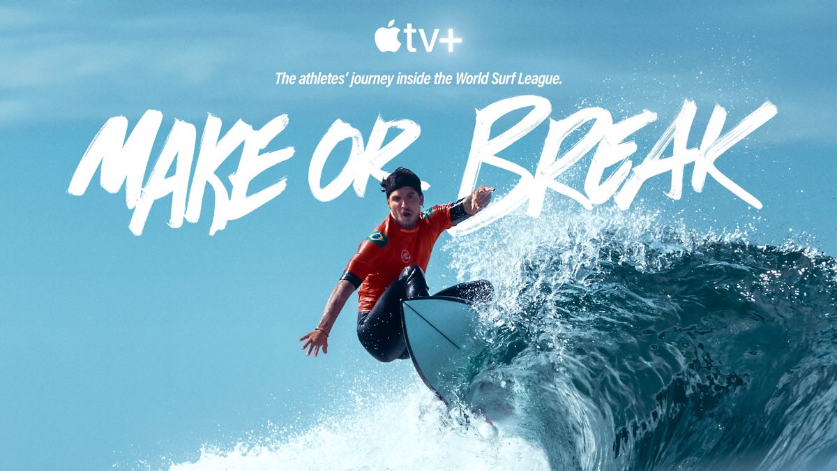 Apple TV+ releases trailer for new surfing documentary series, Make or Break