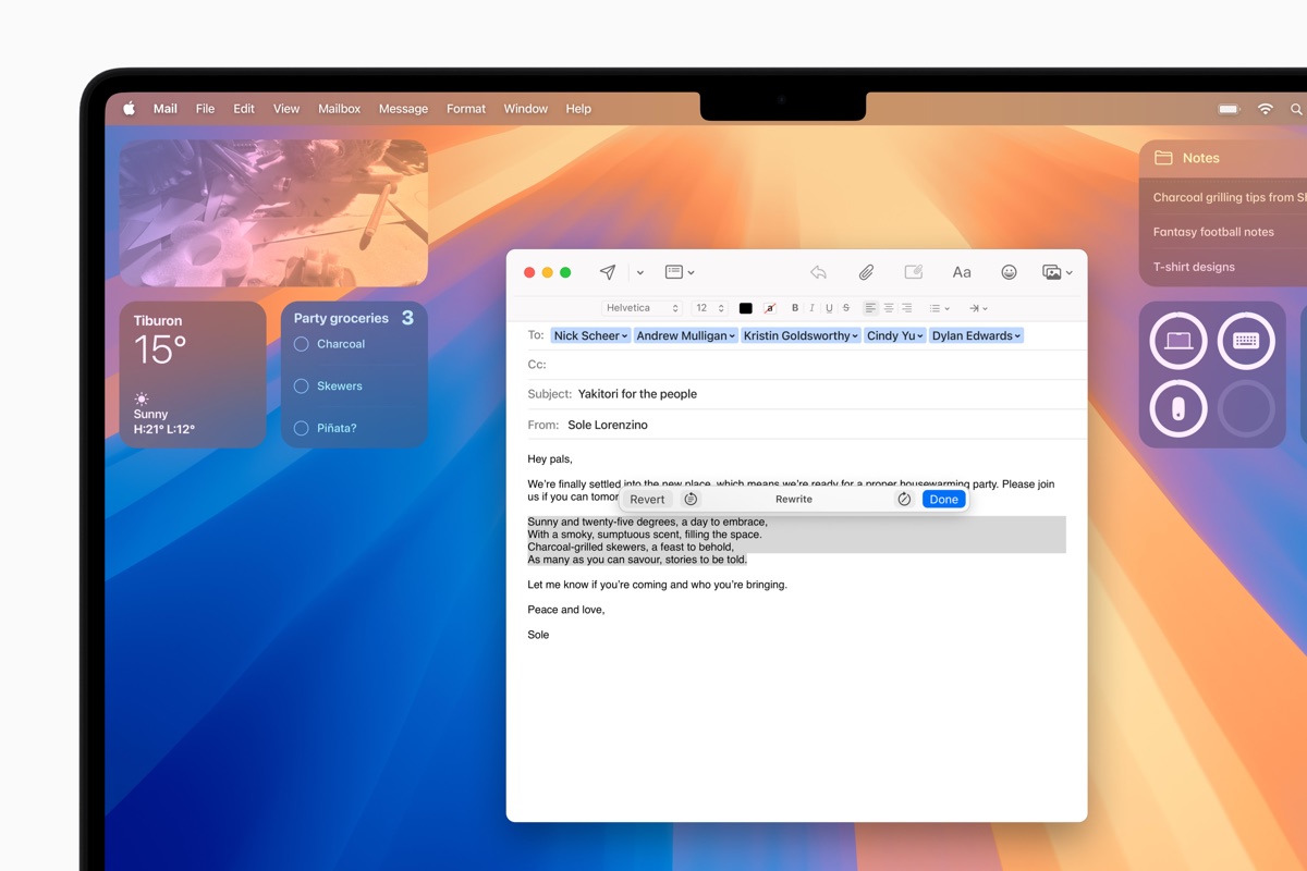 Apple Intelligence now available in the UK