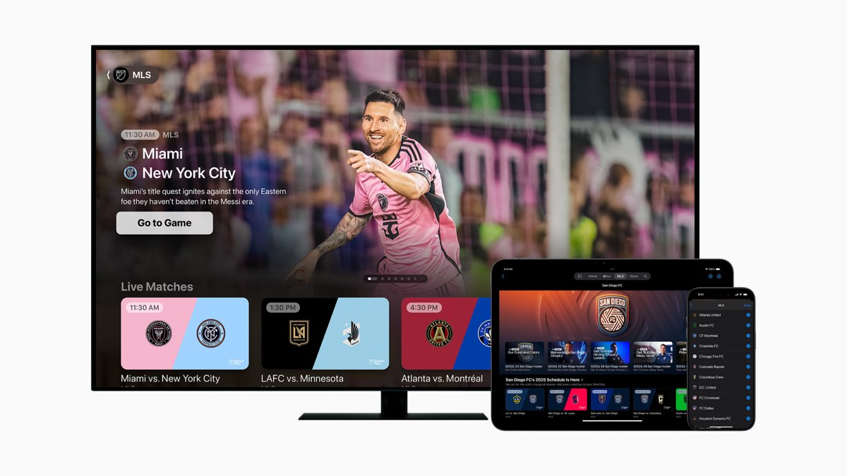 Major League Soccer returns to Apple TV this weekend