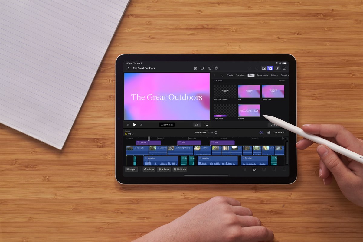 Final Cut Pro and Logic Pro are heading to iPad