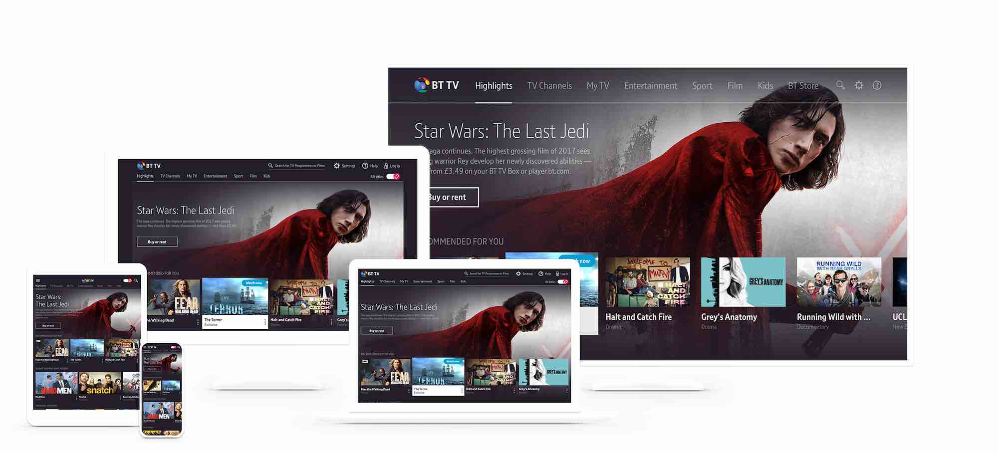 BT releases new apps for Samsung Smart TVs, Apple TV and Google Chromecast
