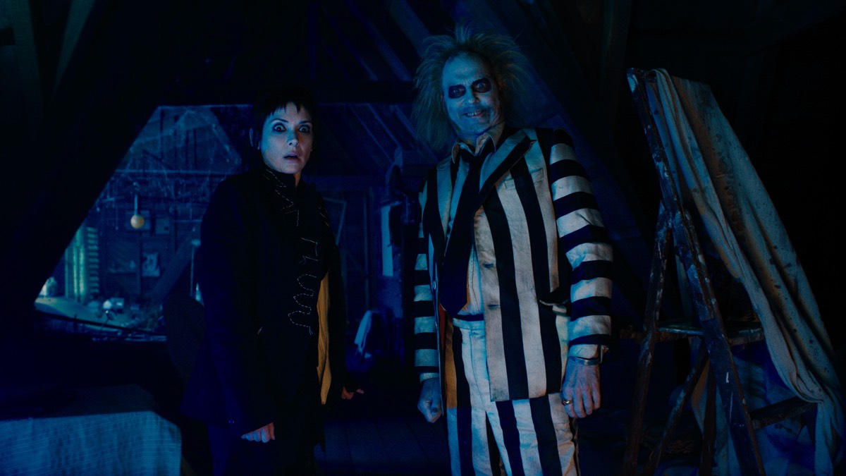 Michael Keaton and Winona Ryder star in new trailer for Beetlejuice Beetlejuice