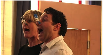 Behind the scenes of Betty Blue Eyes