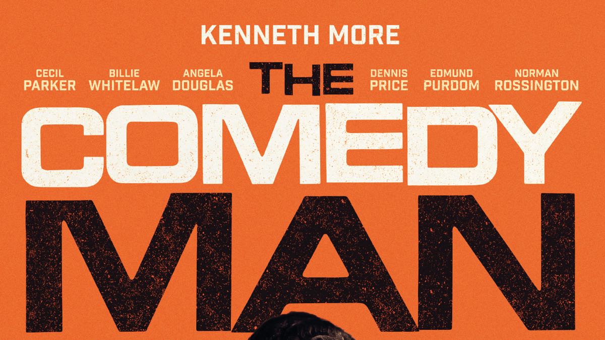 Kenneth More’s 1964 classic The Comedy Man is coming to Blu-Ray next month 
