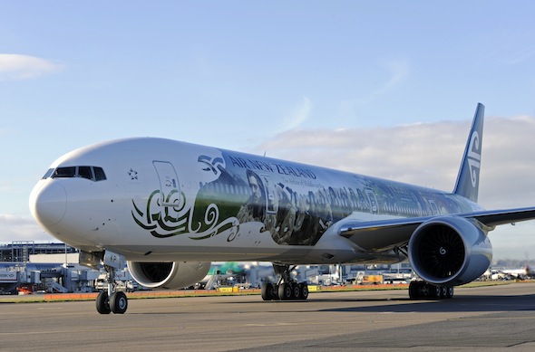Air New Zealand unveils special Hobbit plane