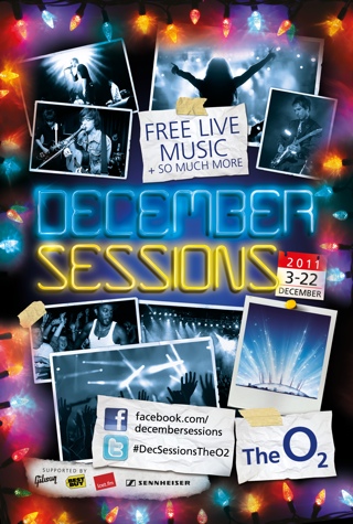 O2 to host 20 nights of free live music this December