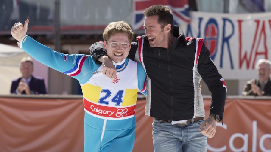 Video: Hugh Jackman & Taron Egerton in Eddie the Eagle