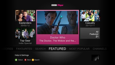 iPlayer launches on Xbox 360