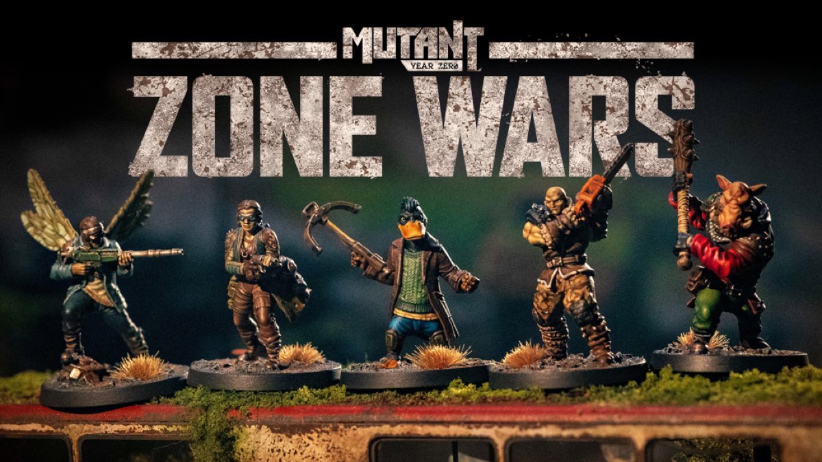 Free League opens pre-orders for Mutant Year Zero: Zone Wars