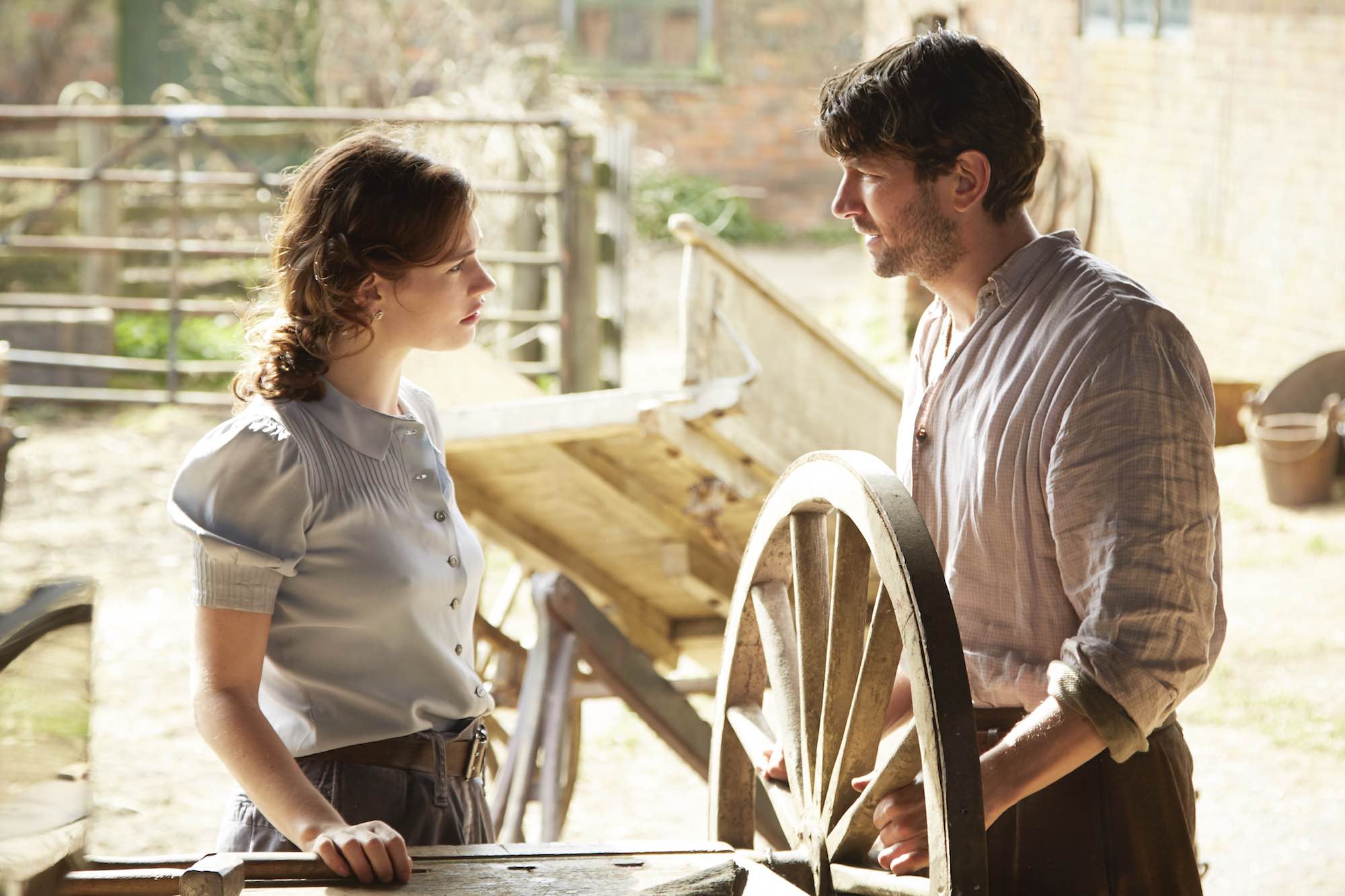 Watch Lily James in new The Guernsey Literary and Potato Peel Pie Society clip and feature