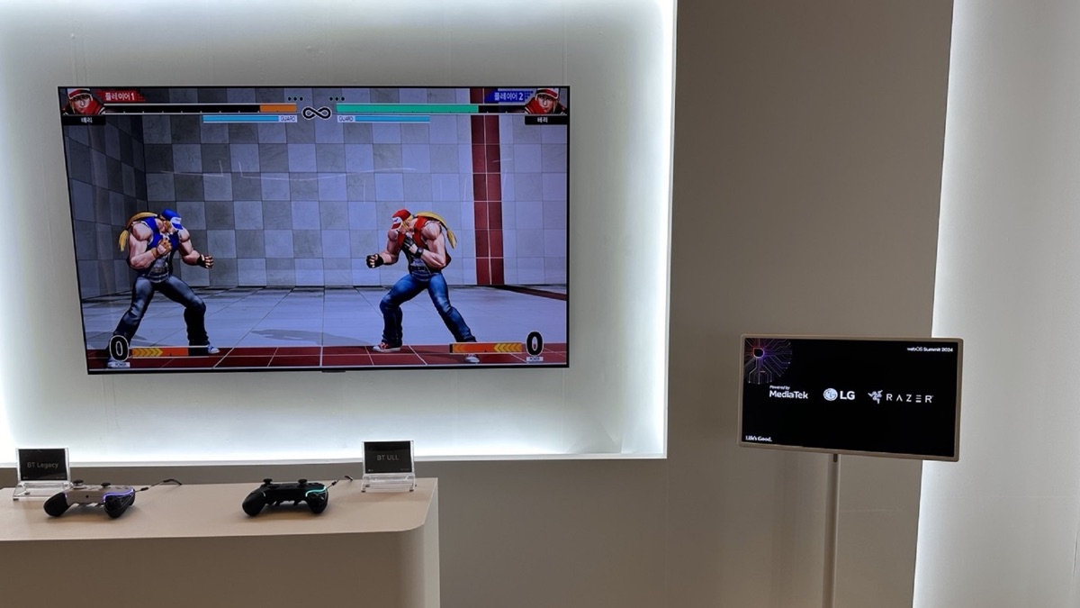 LG and Razer demo new Bluetooth Ultra-Low Latency game controller