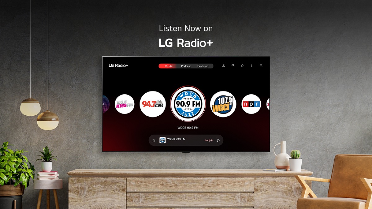 LG brings radio streaming to its Smart TVs