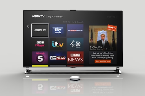 Sky adds NOW TV to Chromecast