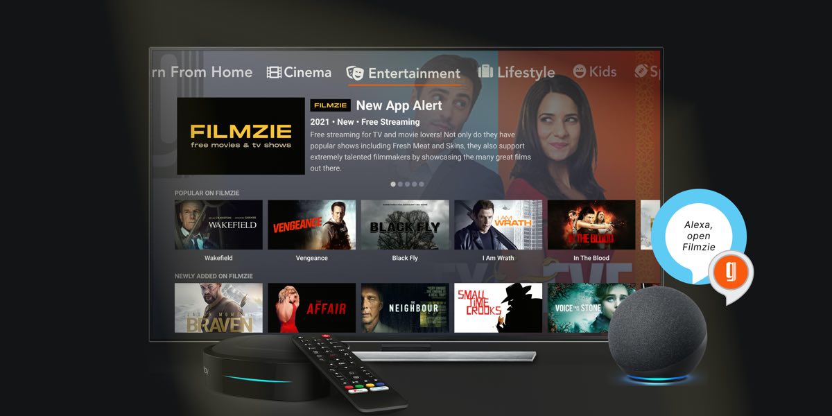 Filmzie signs aboard Netgem TV