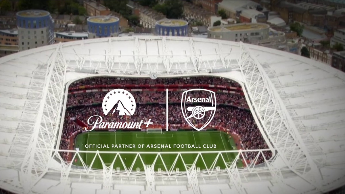 Paramount+ signs global promo deal with Arsenal