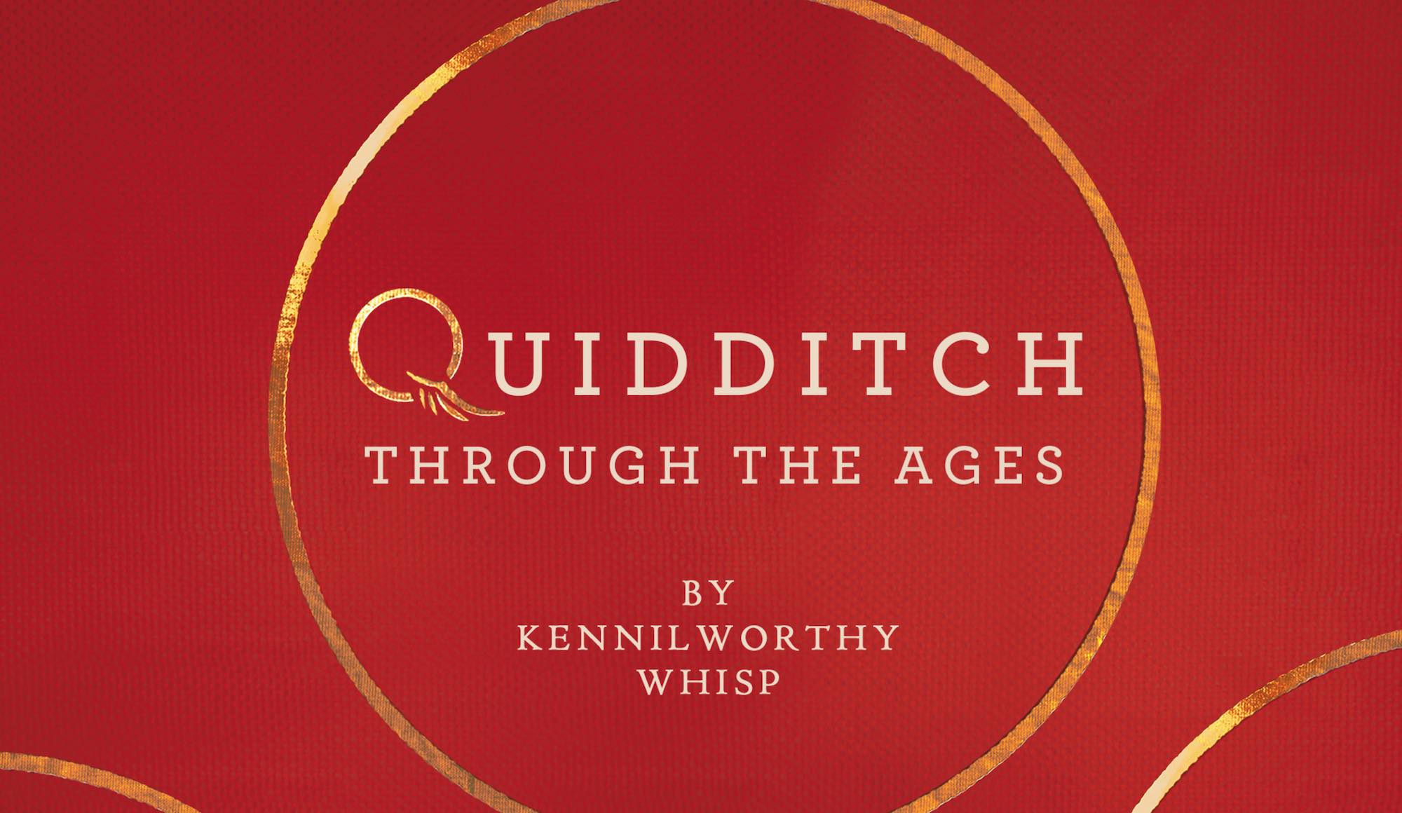 Quidditch Through the Ages – J.K. Rowling’s history of Quidditch is getting an audiobook release narrated by Andrew Lincoln