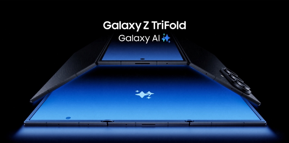 Samsung unveils its first trifold mobile device