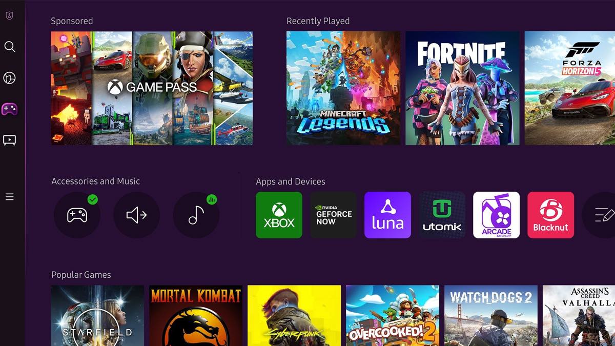 New providers bring almost 3,000 additional titles to Samsung’s Gaming Hub