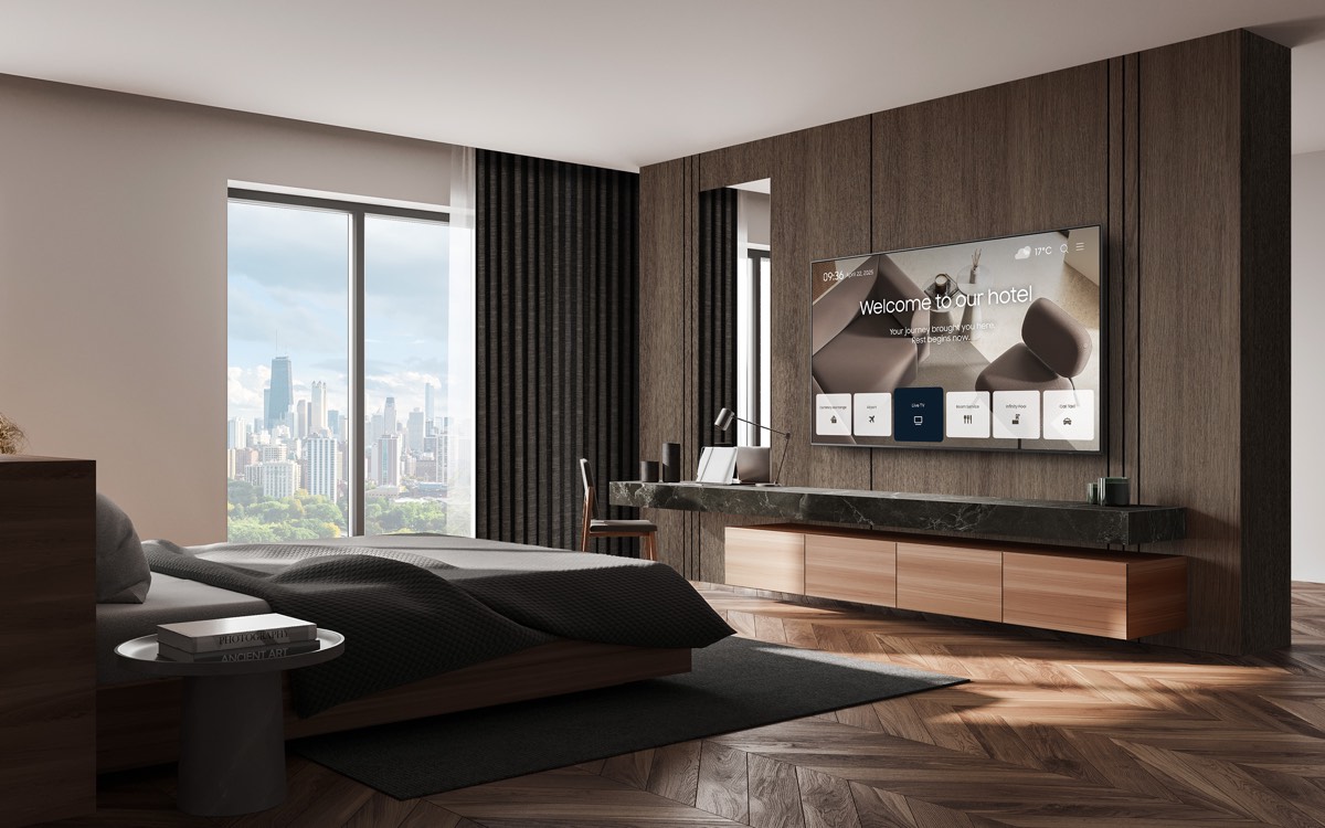 Samsung reveals its latest TV for hotels