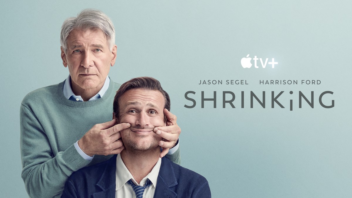 Jason Segel and Harrison Ford’s Shrinking comes to Apple TV+ this week