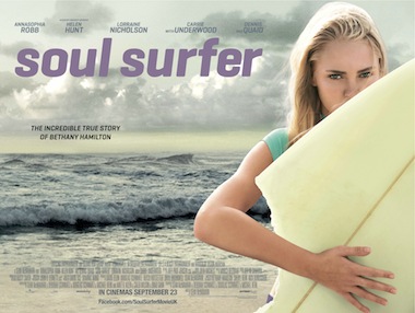 Real life tale of bravery told in Soul Surfer