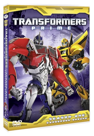 Transformers Prime: Dangerous Ground on DVD from February