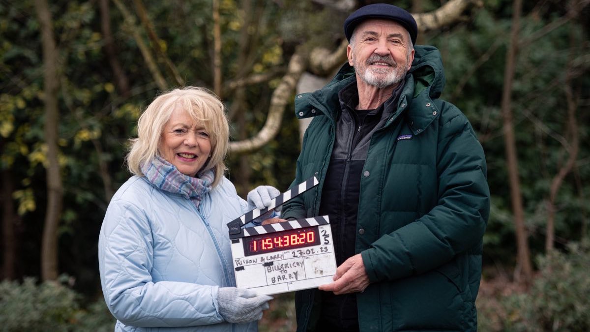 Alison Steadman and Larry Lamb reunite for Gavin and Stacey-themed road trip series 
