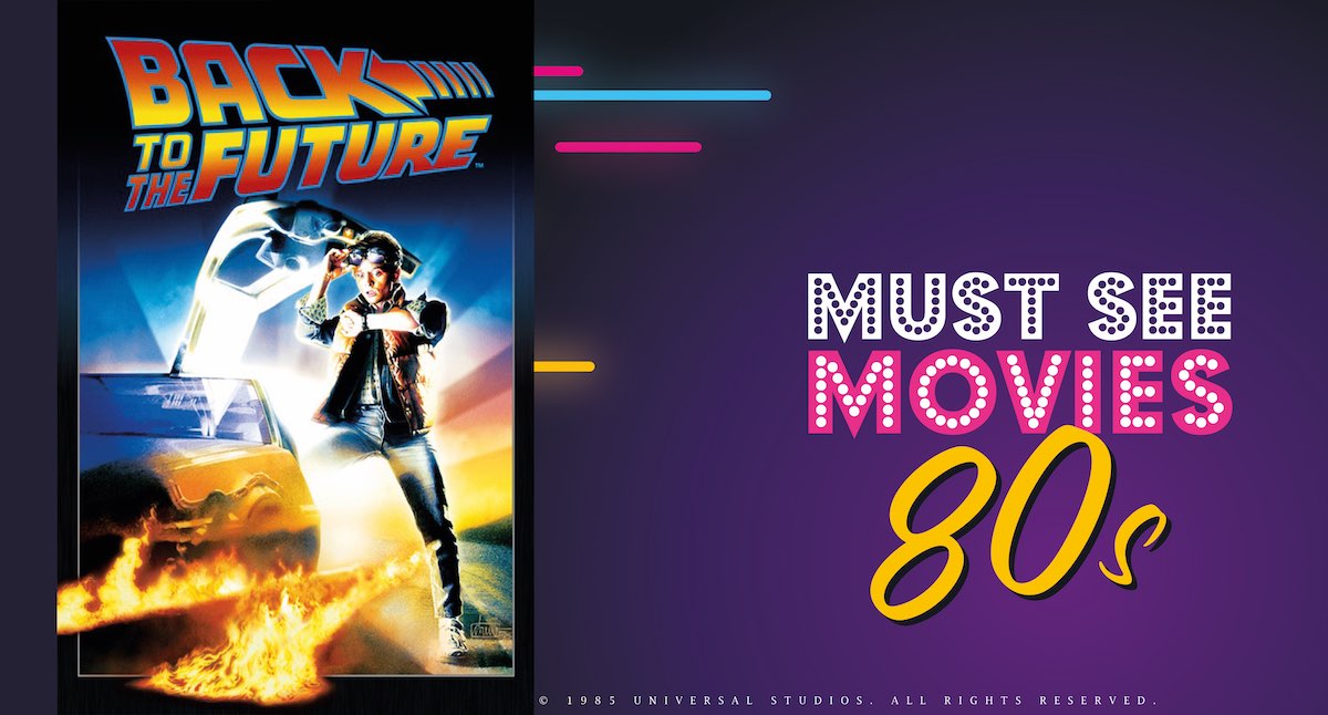Back To The Future has been named as UKs favourite 80s movie