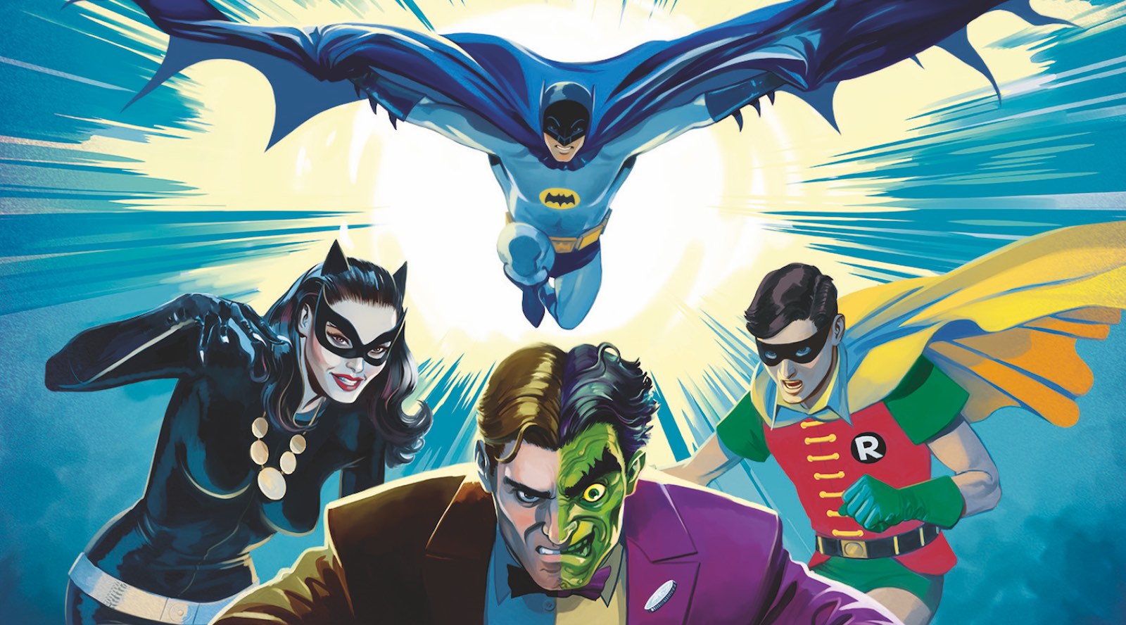 Holy Pop Icons! Adam West, Burt Ward and William Shatner star in Batman vs. Two-Face, coming to Blu-ray next month