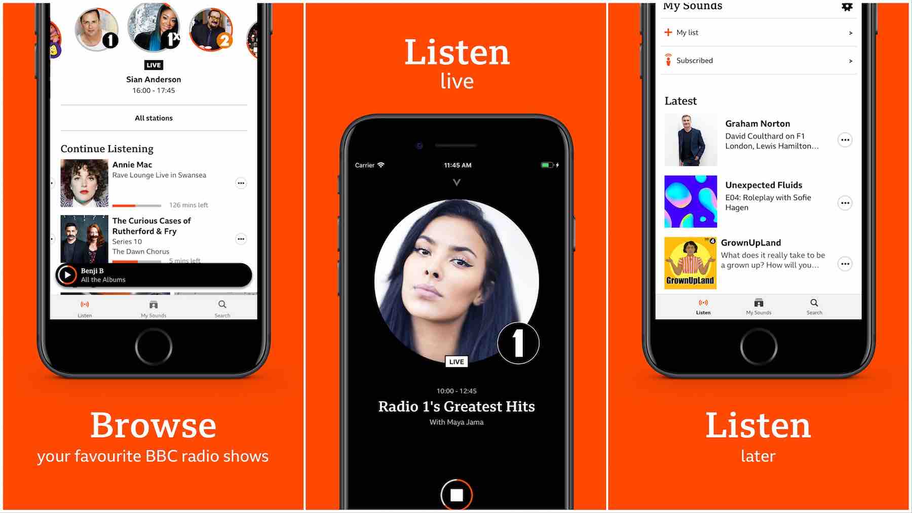 BBC Sounds app is now available outside the UK