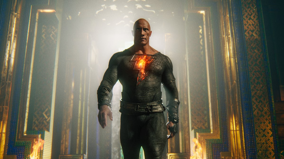 Black Adam retains top spot in UK film chart