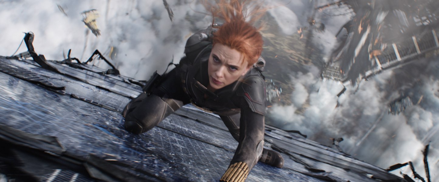 Black Widow’s disc release takes it to Number 1 in UK’s Official Film Chart