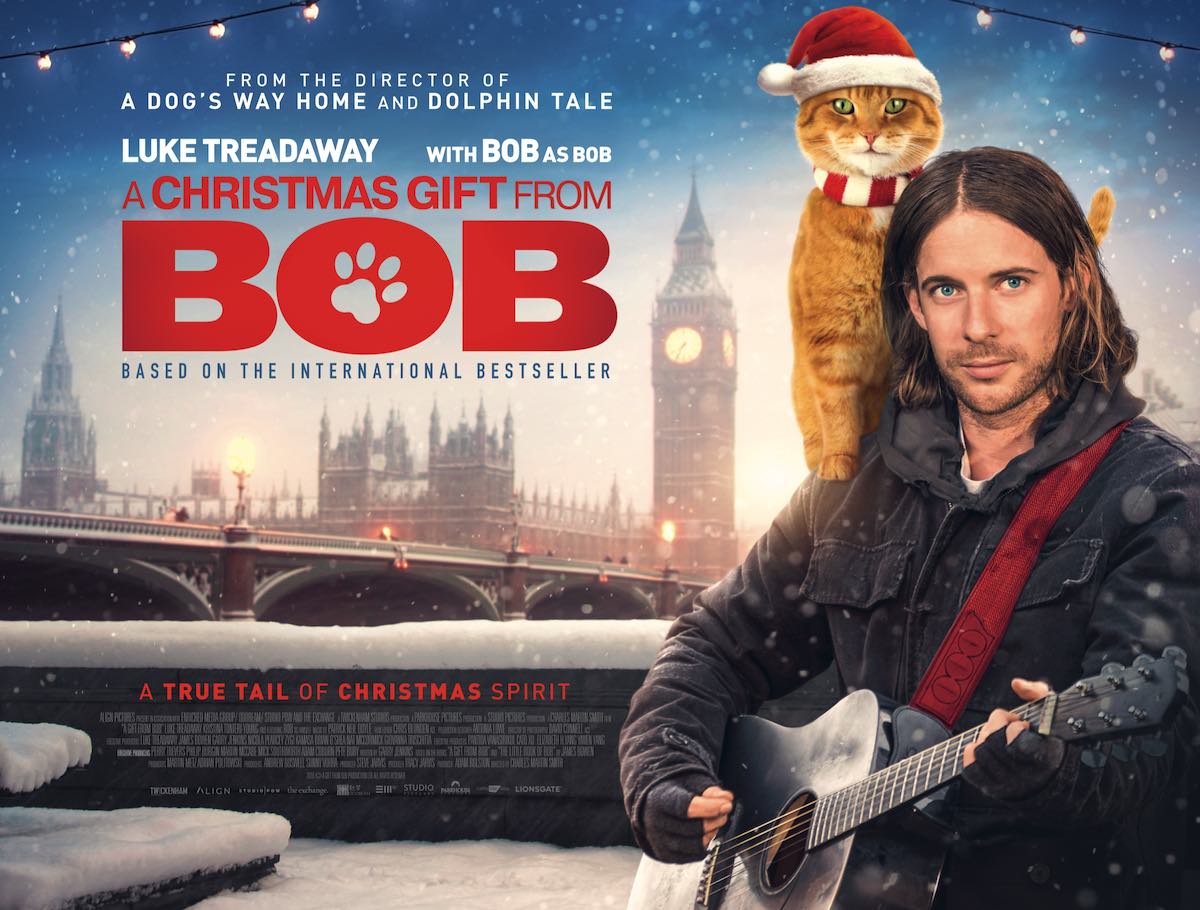 Watch Luke Treadaway in trailer for A Christmas Gift From Bob