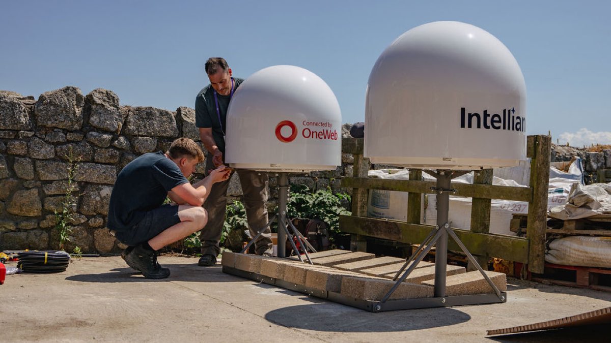 BT and OneWeb bring high-speed satellite connectivity to Lundy Island