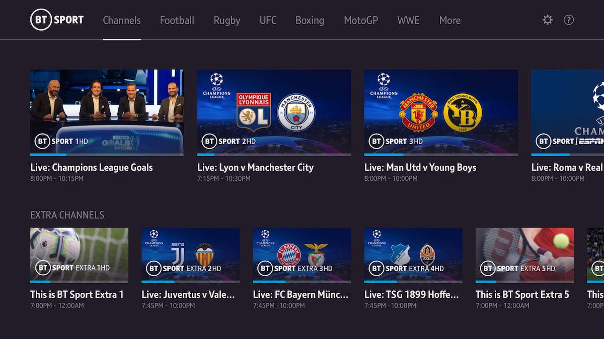 BT Sport app now available on Now TV devices