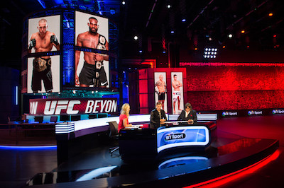 BT extends UFC deal to include live Europe, the Middle East and Africa Fight Nights