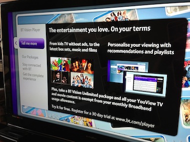 BT Vision Player on YouView – updated