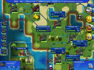 Update released for Civilization Revolution iOS