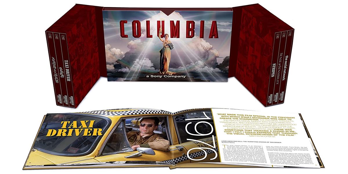 Columbia Pictures collection featuring The Social Network, Taxi Driver and Oliver! is coming to 4K UHD Blu-ray