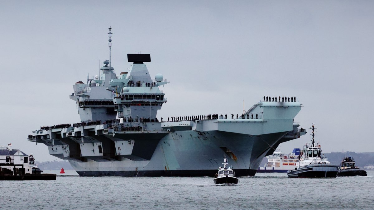 New BBC series to chronicle HMS Queen Elizabeth’s debut mission