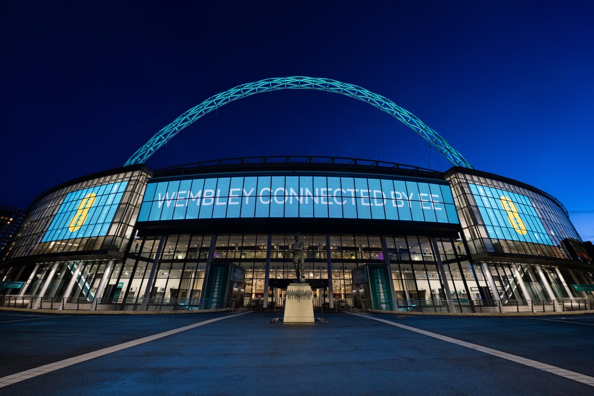 Wembley Stadium gains new EE 5G Standalone network