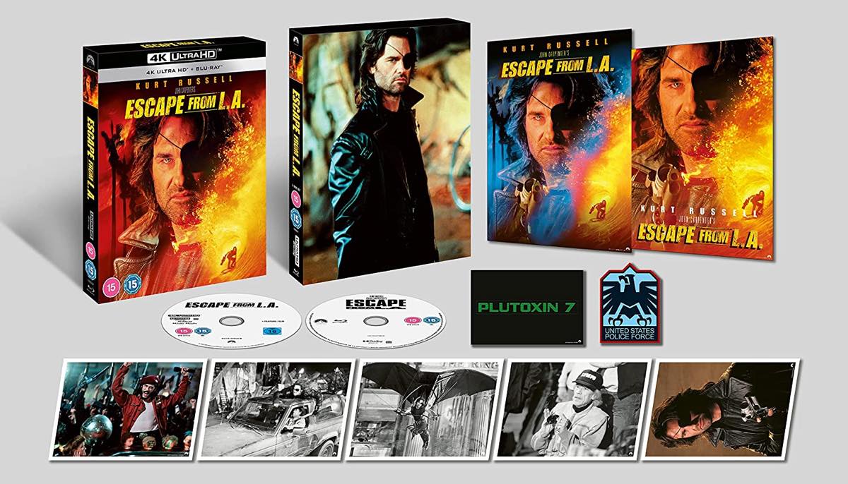 John Carpenter’s Escape From L.A. is coming to 4K Ultra HD Blu-ray this month