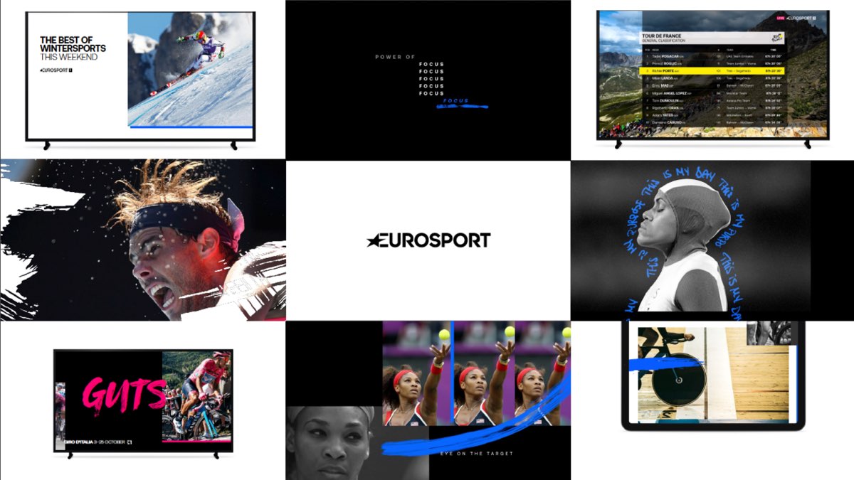 Eurosport channels get new onscreen look