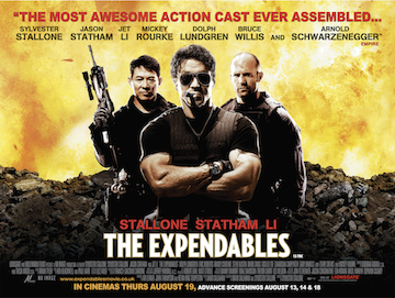 The Expendables – official UK poster