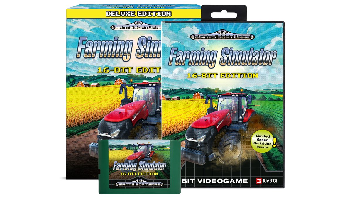 Farming Simulator comes to Mega Drive/Genesis compatible consoles