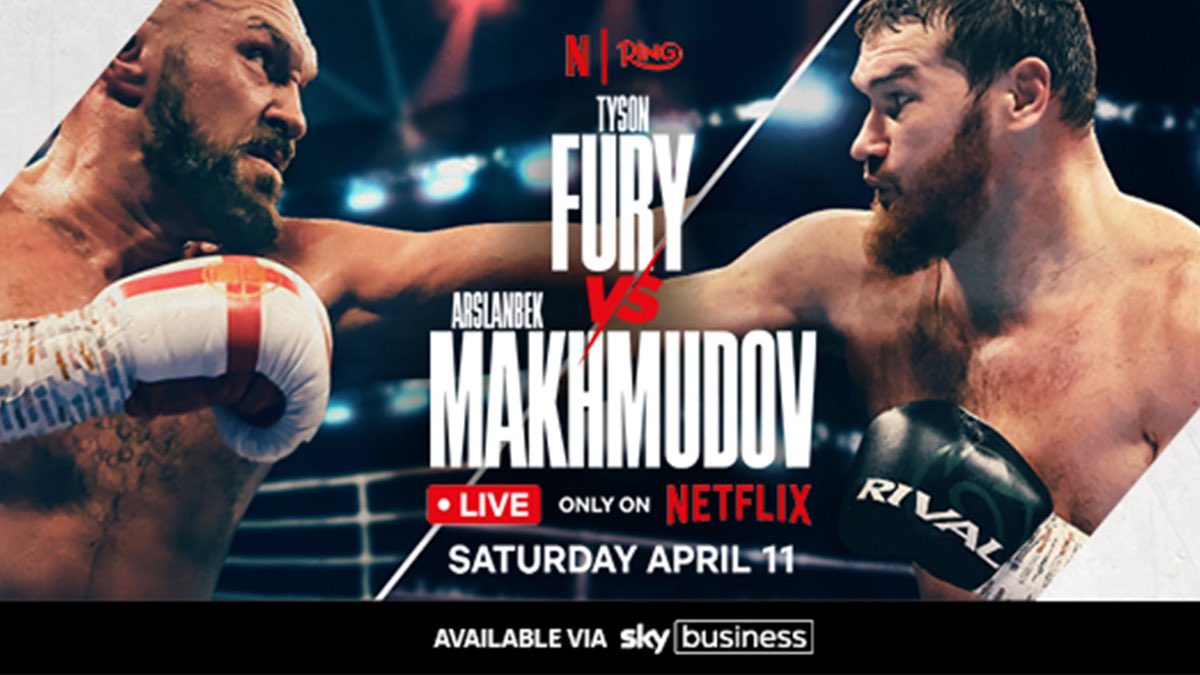 Netflix’s Tyson Fury v Arslanbek Makhmudov fight to be available to bars