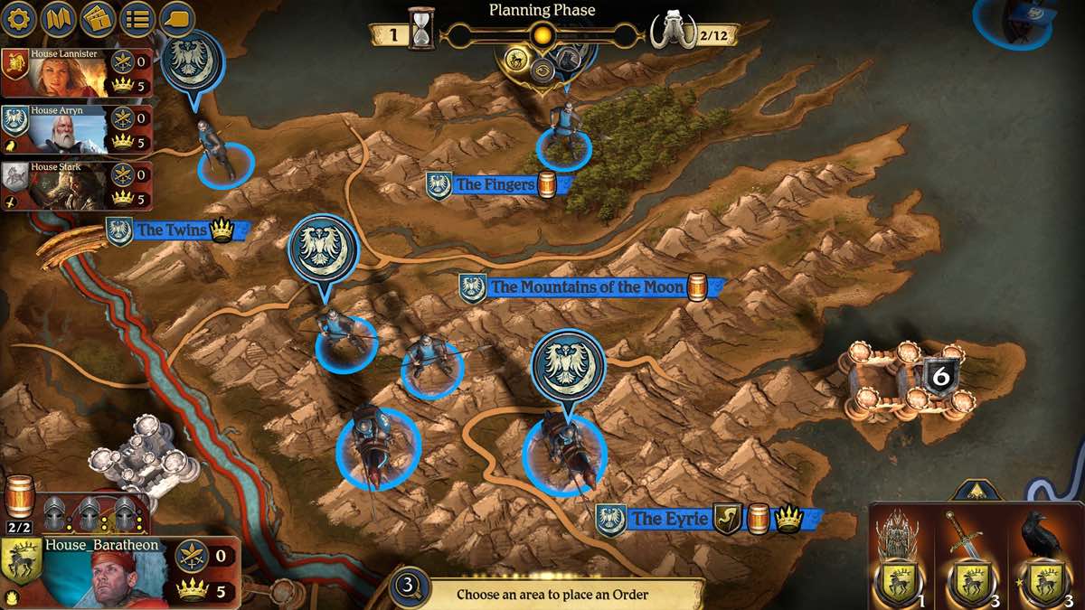 A Game of Thrones: The Board Game – Digital Edition gets new DLC