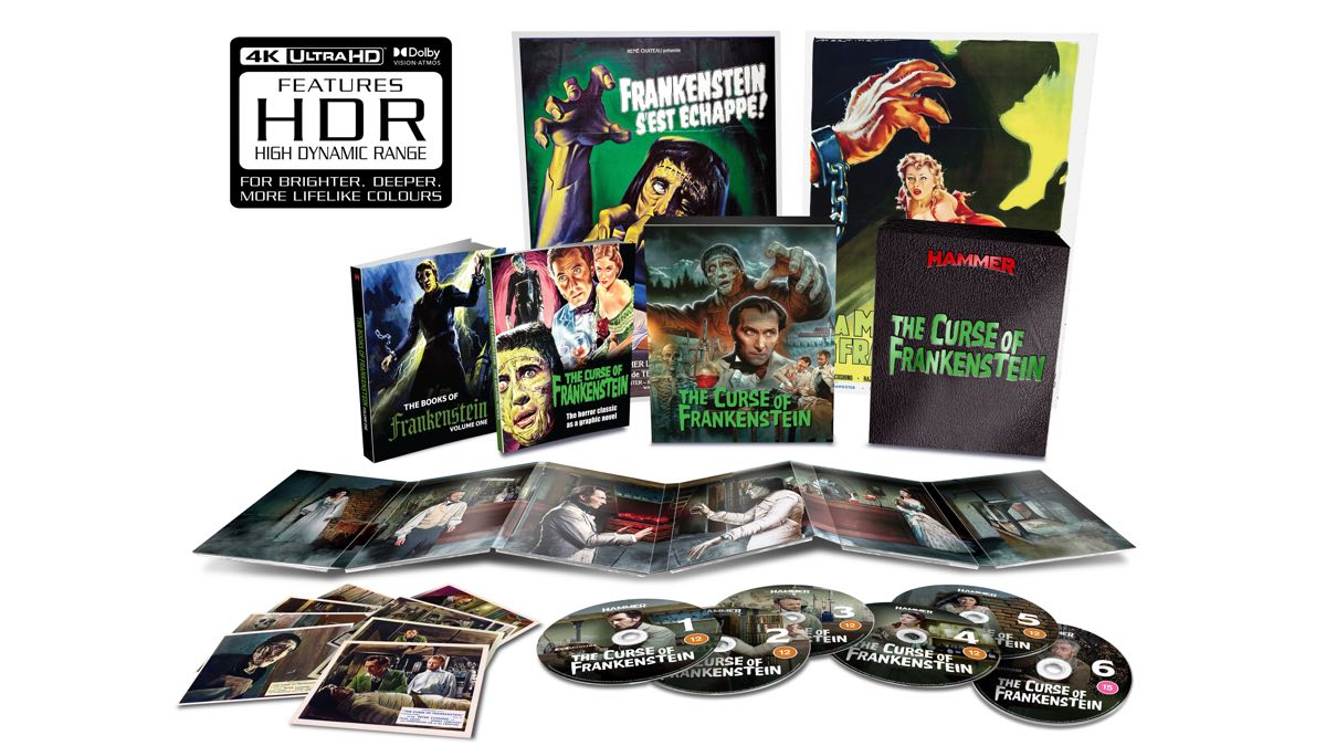 Hammer’s Curse of Frankenstein is coming to 4K Blu-ray