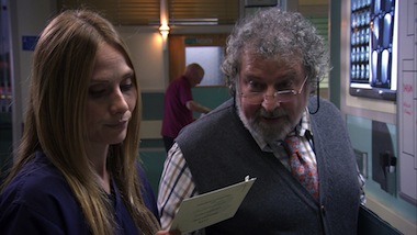 Why do the staff of Holby and Casualty drink in different bars?